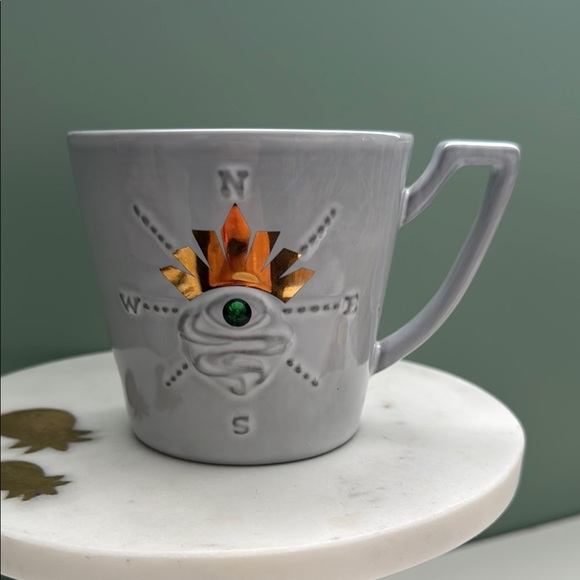 Starbucks light gray 2014 Siren Eye mug - Picture 1 of 5